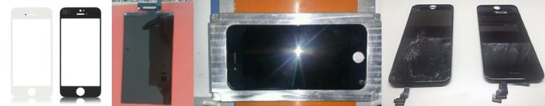Процесс замены стекла iPhone 6S