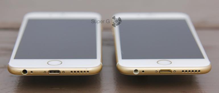 Смартфоны iPhone 6S и iPhone 6