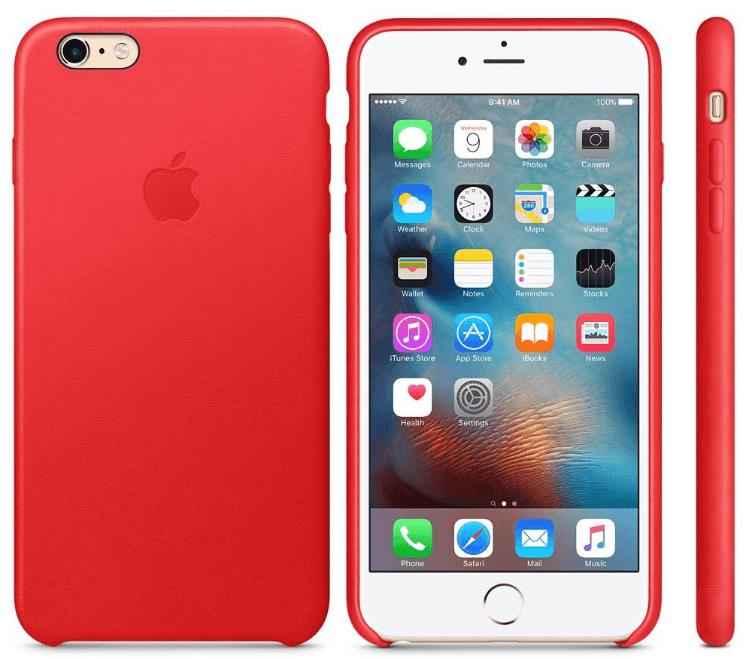 красный корпус iPhone 6