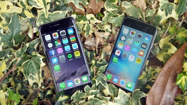 Сравнение iPhone 6S против iPhone 6