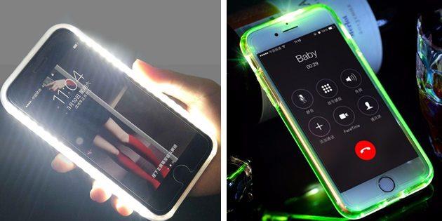 Лучшие чехлы для iPhone: Чехол с подсветкой