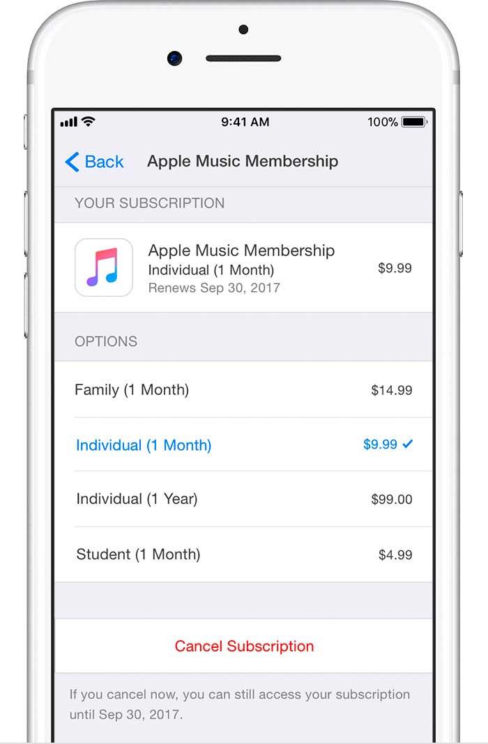 Как отменить покупку подписки в App Store