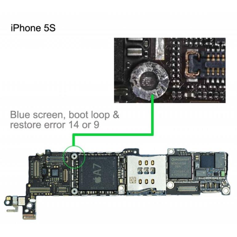 Ошибка 9 при восстановлении iphone 5s